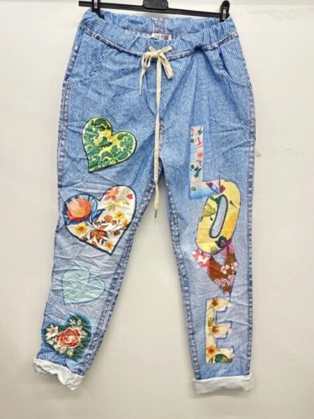 Jeans hlače "LOVE"